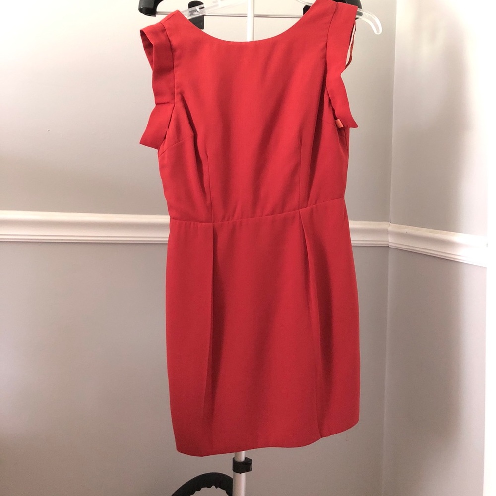 Line & Dot open back dress